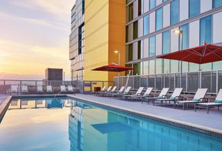 Having two Marriott brands under one roof provided cost-effective synergies, including amenities used by guest at both hotels.