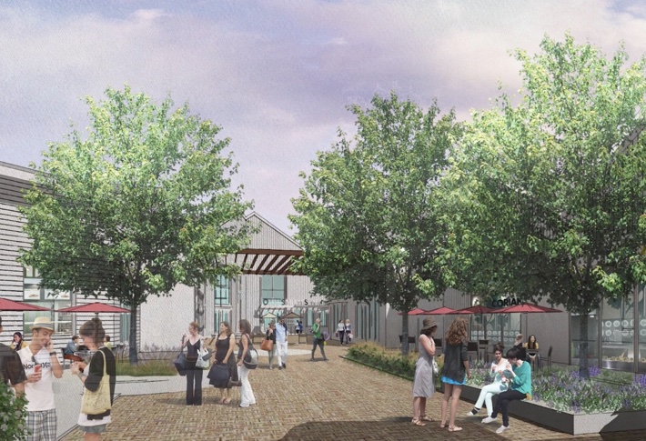 Kilroy Realty's redesign of Paseo One in Carmel Valley creates a village-like retail setting.