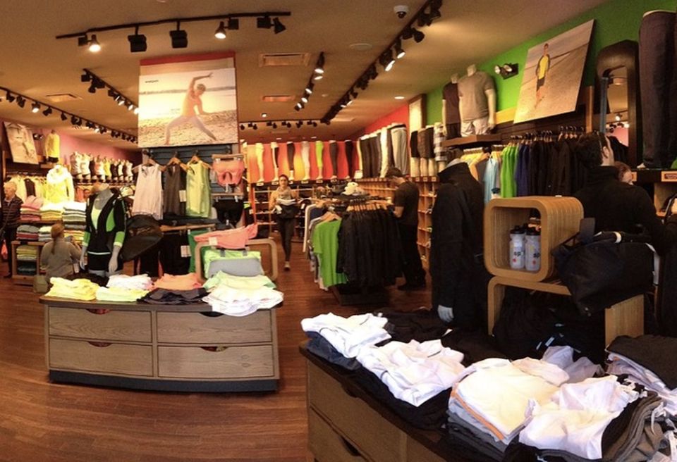 Active wear is the hottest traffic generator in the apparel sector