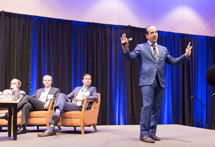 CBRE National Head of Research is taking his roadshow on commercial real estate's future under the GOP national, stopping in San Diego to present at two conferences.