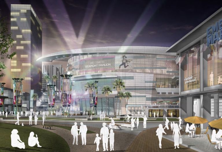 OliverMcMillan's $1.4B, 2.4M SF includes a 18,000-seat arena.