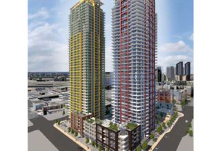 The 45-story Pinnacle Towers on edge of East Village.