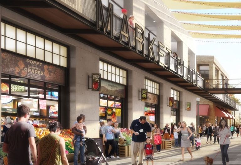 Protea Waterfront Development's plan provides 388k SF of shops and restaurants.
