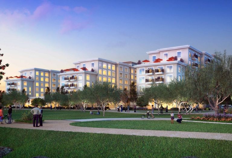 The 222-room TownePlace Suites by Marriott at Liberty Station in Point Loma is  part of a $150M, 650-room, three-brand hotel project by a JV The Corky McMillin Cos. and InterMountain Management LLC.