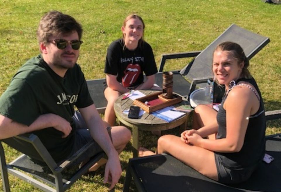 Family Game Time - Outside