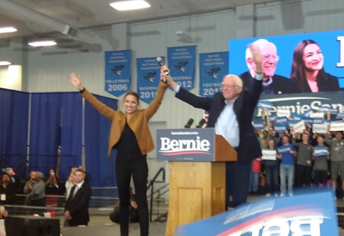 Sanders AOC