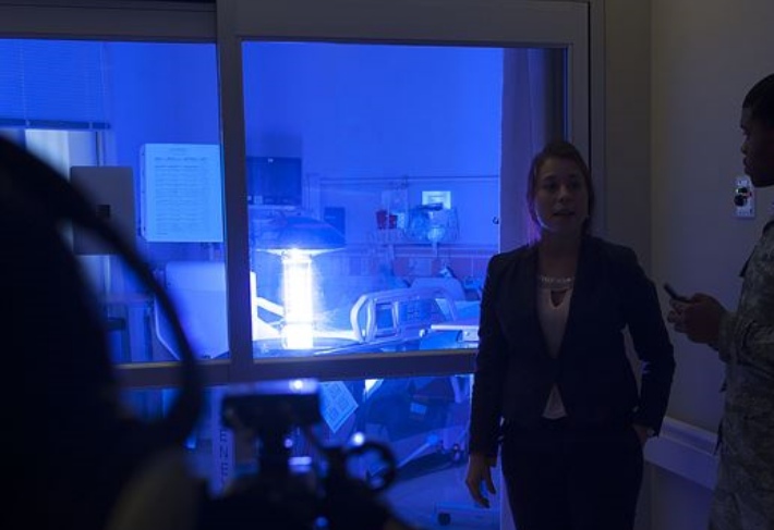 Germ-Zapping Robots