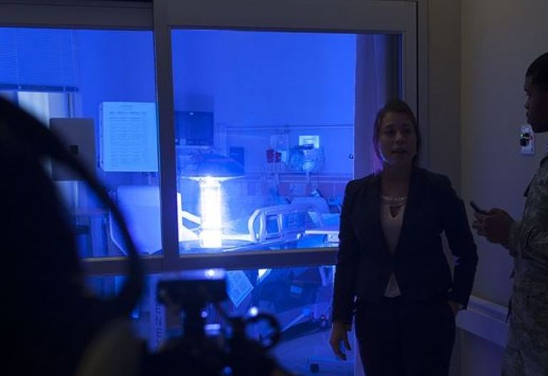 Germ-Zapping Robots