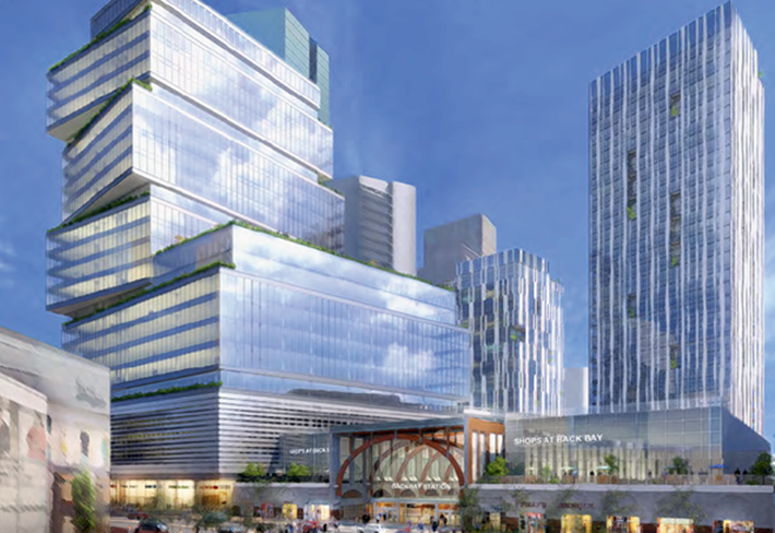 Boston Properties Plans 1.2M SF Air Rights, Mixed-Use Development