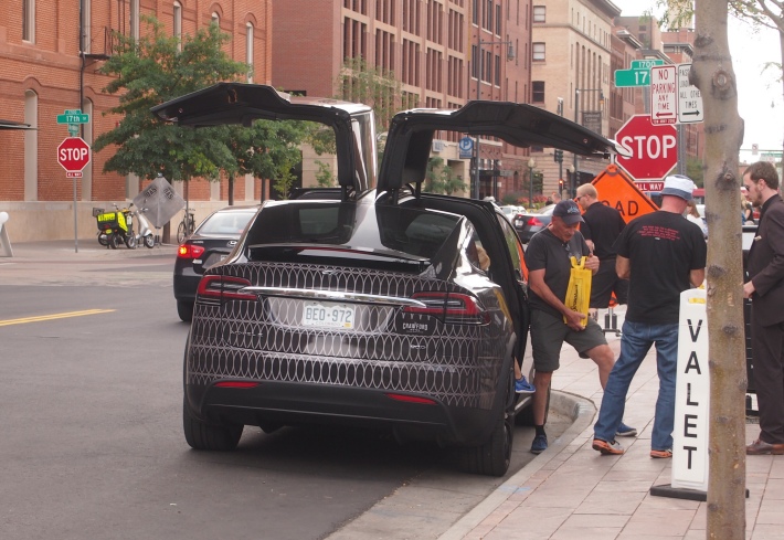 A Tesla Model X Tesla X