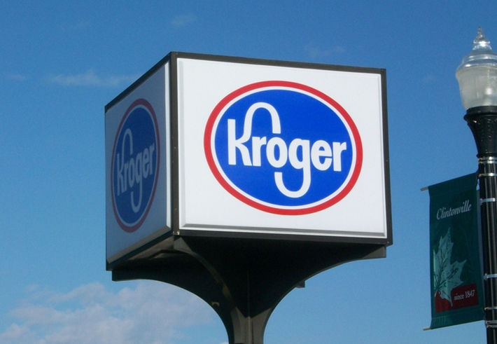 Kroger Co. sign.
