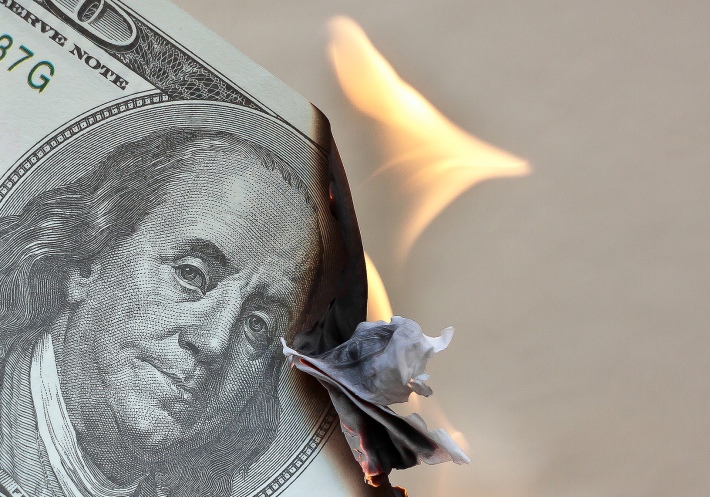 Benjamin burning