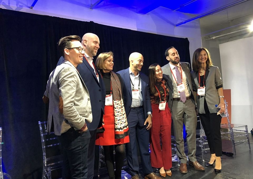 SilverIP CEO Farzad Moeinzadeh, WhyHotel Diretor-Real Estate Partnerships Jason Kamen, Mary Cook Associates President Mary Cook, Bond Companies Senior Vice President of Development Damon Dance, Optima President and COO Tara Hovey, Luxury Living Chicago CEO Aaron Galvin and Waterton Executive Vice President Operations Lela Cirjakovic