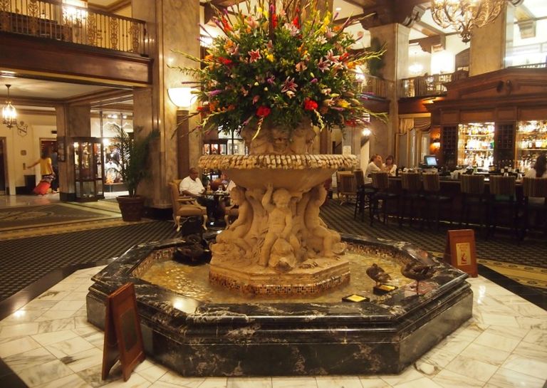 Peabody Hotel, Memphis, with its famed lobby ducks