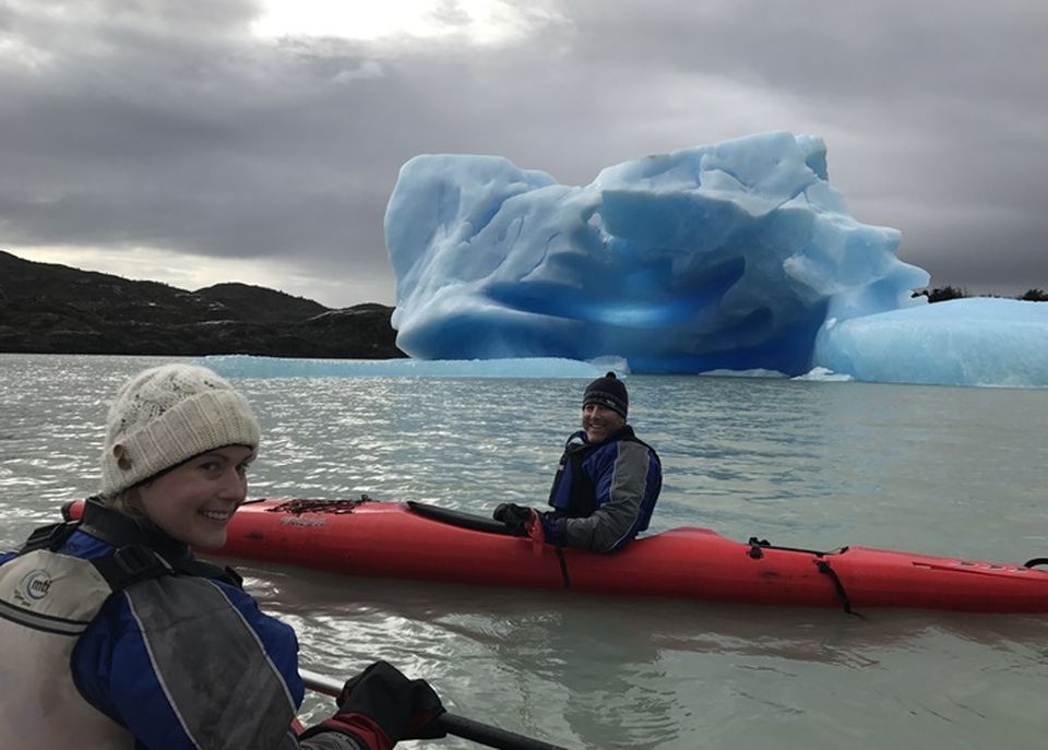 Colliers International senior vice president Dylan Simon, when over 80,000 apartment units were built in the region. Simon is seen here kayaking with wife, Amy, through glacial river in Torres del Paine National Park in Patagonia.