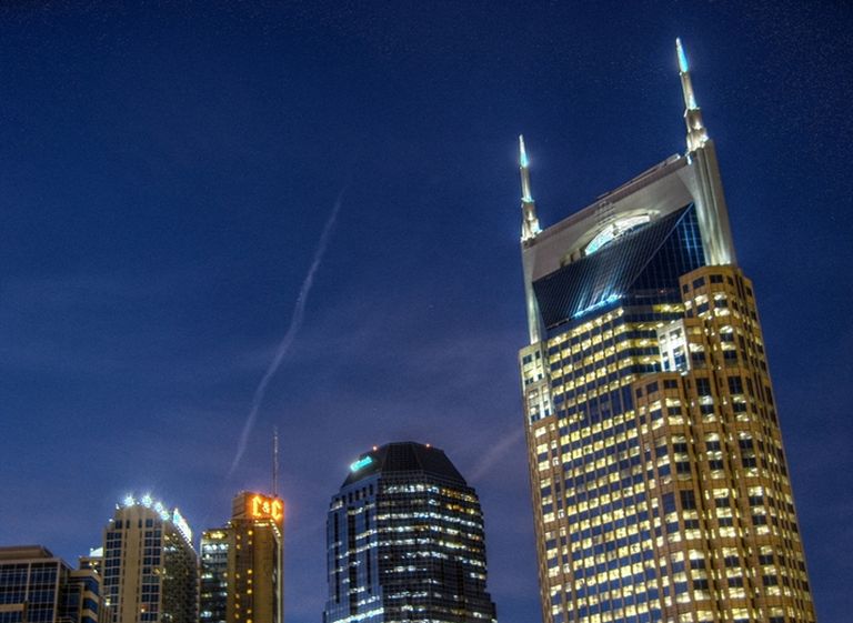 AT&T Building in Nashville, better known as the Batman Building