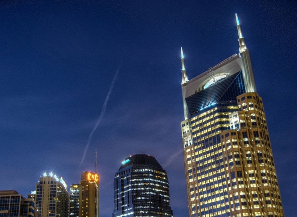 AT&T Building in Nashville, better known as the Batman Building