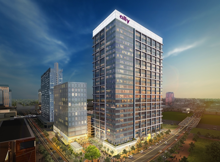 Ally To Take 400K SF Of Crescent Communities' New Office Tower In Charlotte
