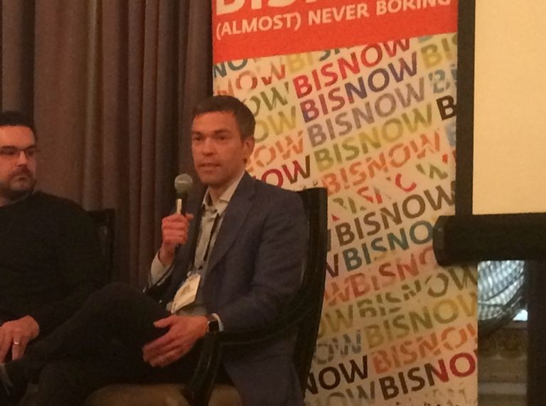 Eric Cress at a Bisnow event recently