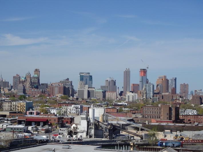 Brooklyn Skyline From Gowanus 