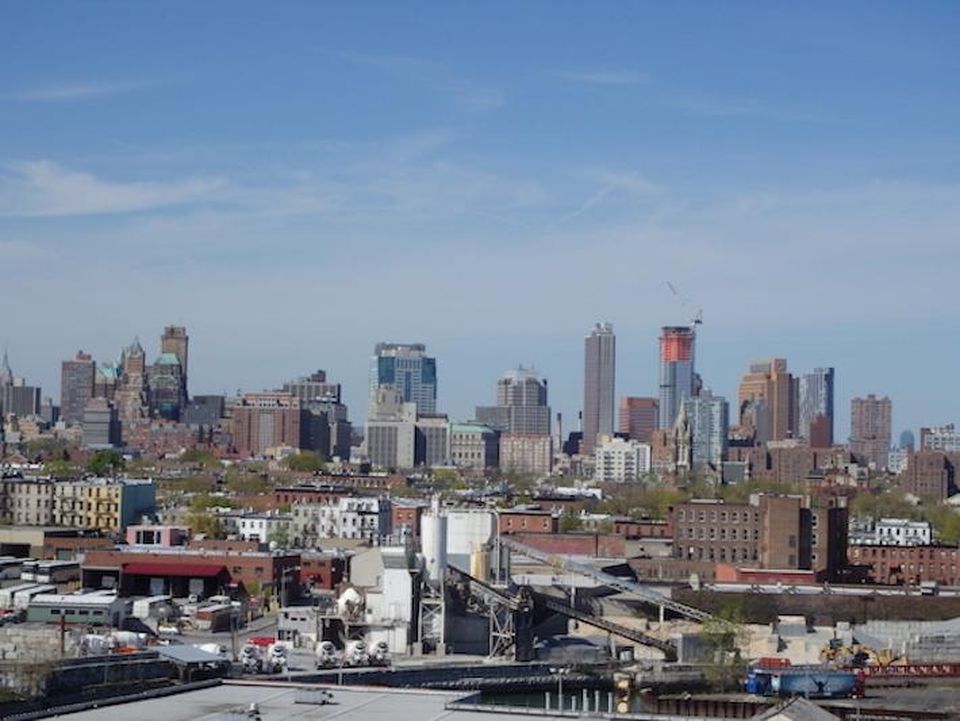 Brooklyn Skyline From Gowanus