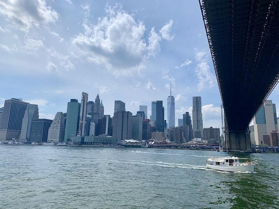 Lower Manhattan from the East River