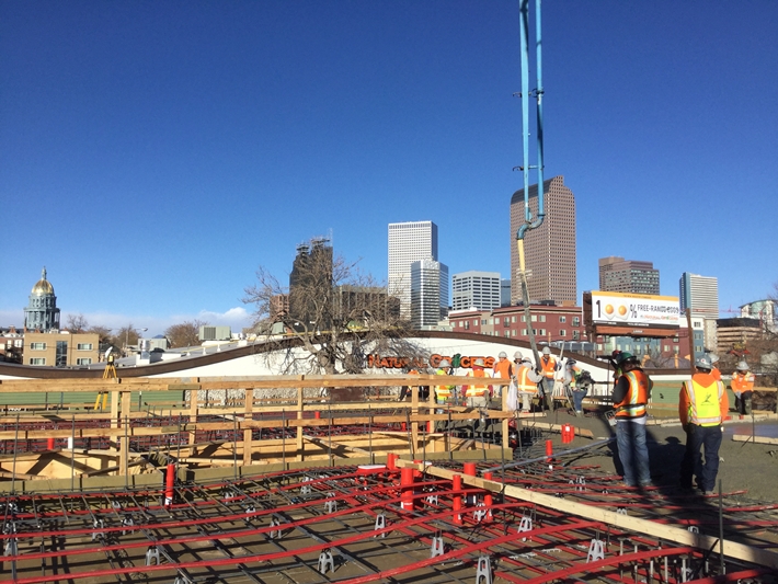 Concrete Poured For Housing Project For Tenants With Special Needs