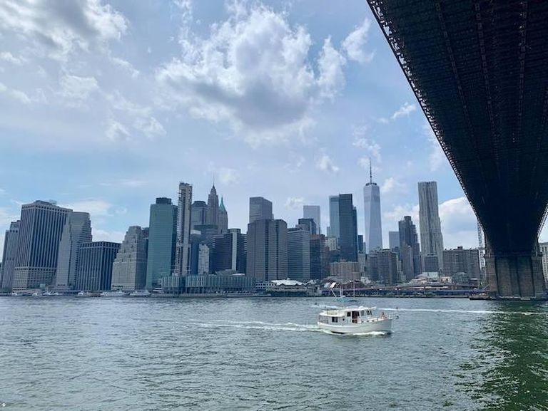 Lower Manhattan from the East River