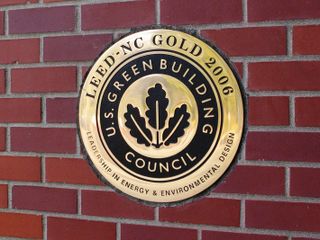 Hillsboro_Civic_Center_LEED_Gold_plaque