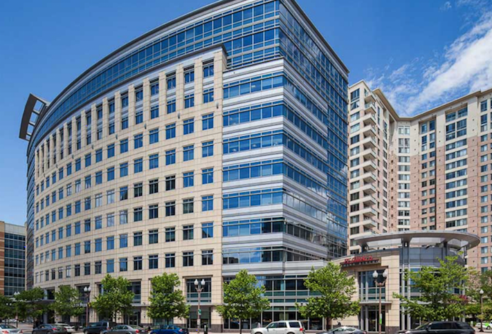 The Arlington Gateway office building at 901 N. Glebe Road