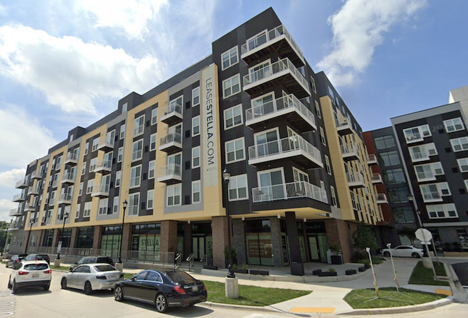 The Stella apartment building at the New Carrollton Metro station, a project that Urban Atlantic built with Opportunity Zone funding.