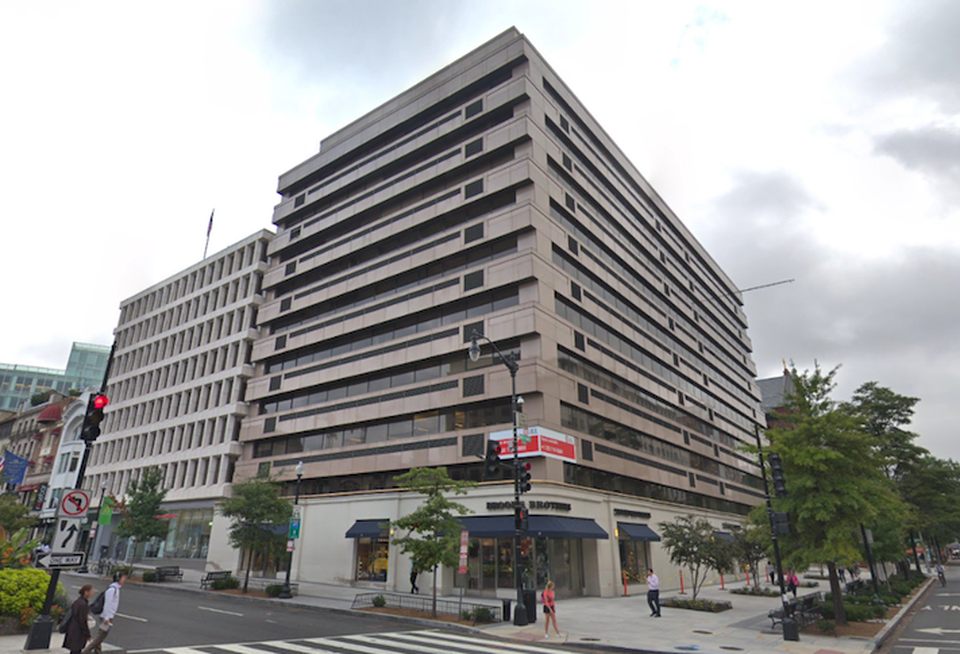 The office building at 1201 Connecticut Ave. NW
