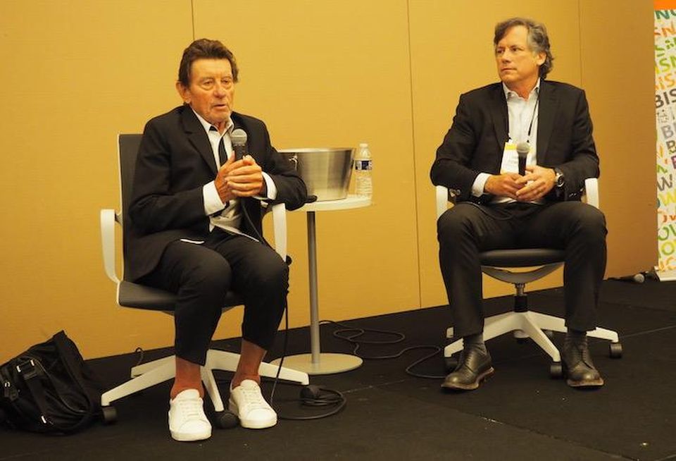 Architect Helmut Jahn and Comstock CEO Chris Clemente