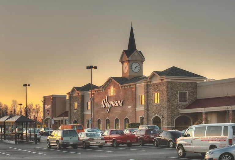 The Wegmans grocery store at Woodmore Town Centre in Glenarden, Maryland. 
