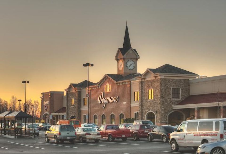 The Wegmans grocery store at Woodmore Town Centre in Glenarden, Maryland.