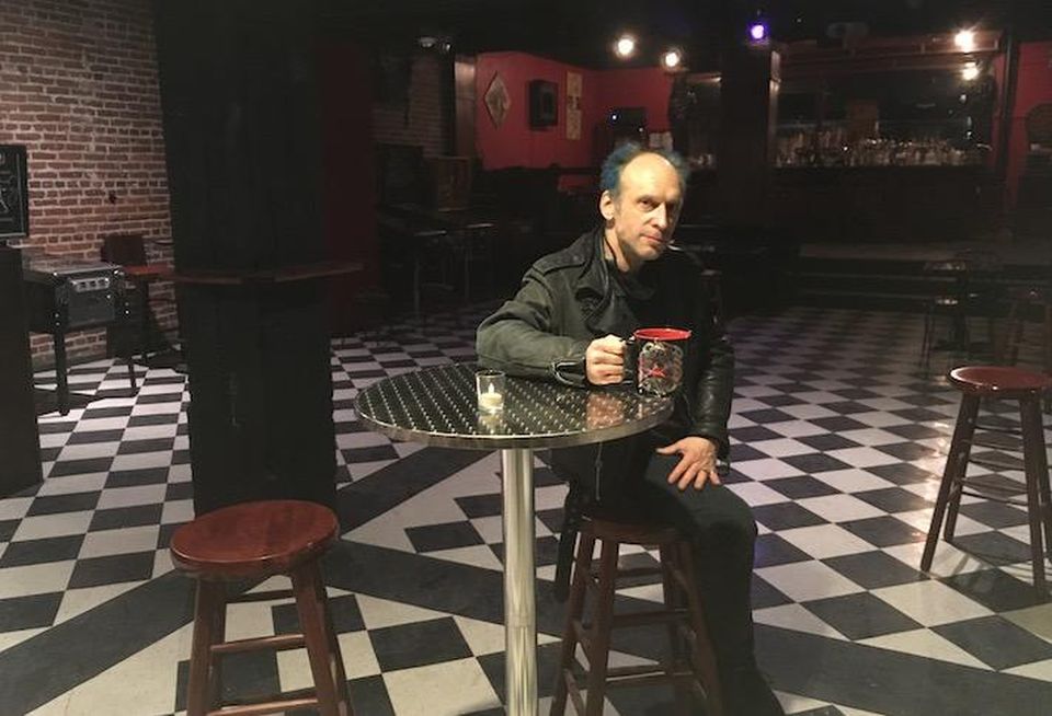 Black Cat owner Dante Ferrando inside his 14th Street venue.