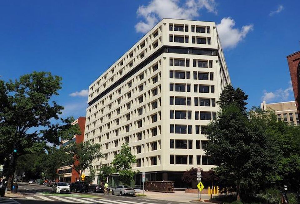The office building at 1333 New Hampshire Ave. NW. 
