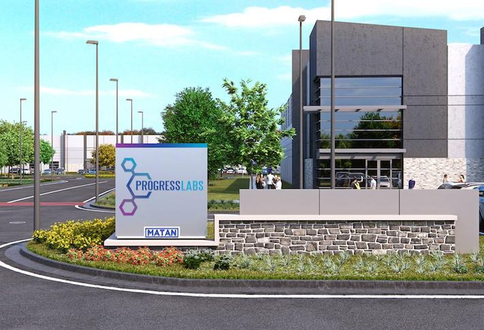 A rendering of one of Matan Cos.' Progress Labs buildings on the I-270 corridor.