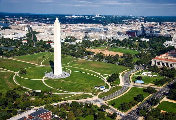 D.C. skyline height limit Washington Monument White House