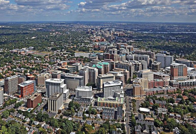 The D.C. suburb of Arlington has long had high-density development around its Metro stations but single-family neighborhoods throughout the rest of the county. 