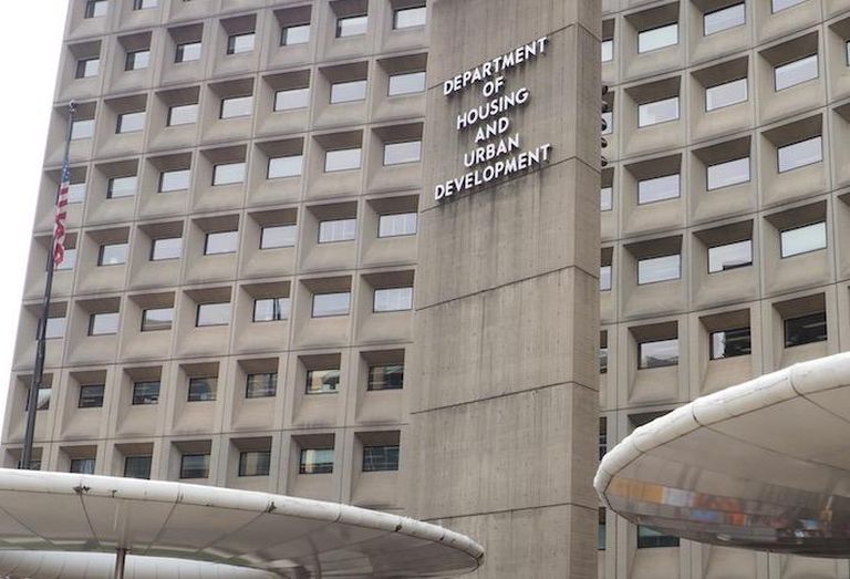 The Department of Housing and Urban Development headquarters in Southwest D.C. 