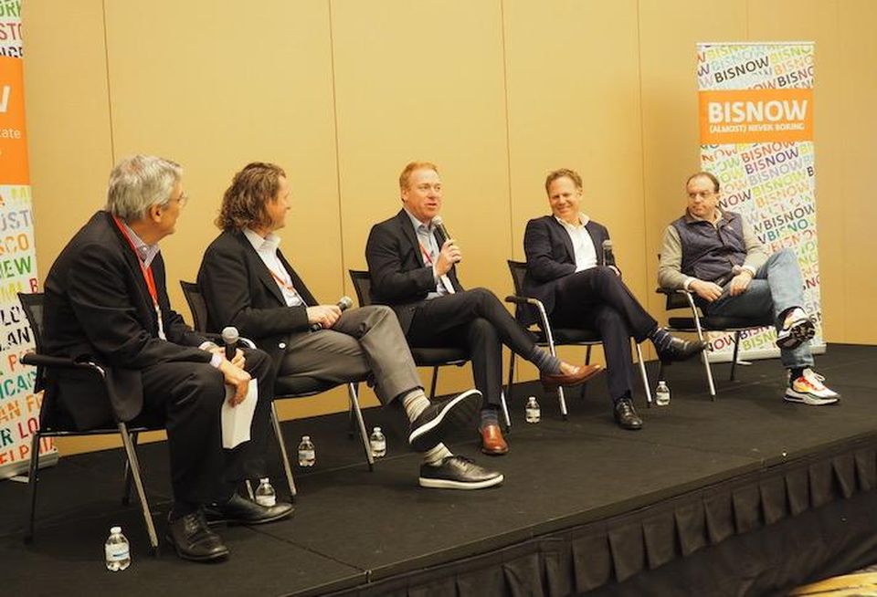 Savills' Marc Magazine, WDG Architecture's Sean Stadler, Choice Hotels International's David Pepper, Dream Hotel Group's David Kuperberg, and MCR's Tyler Morse.