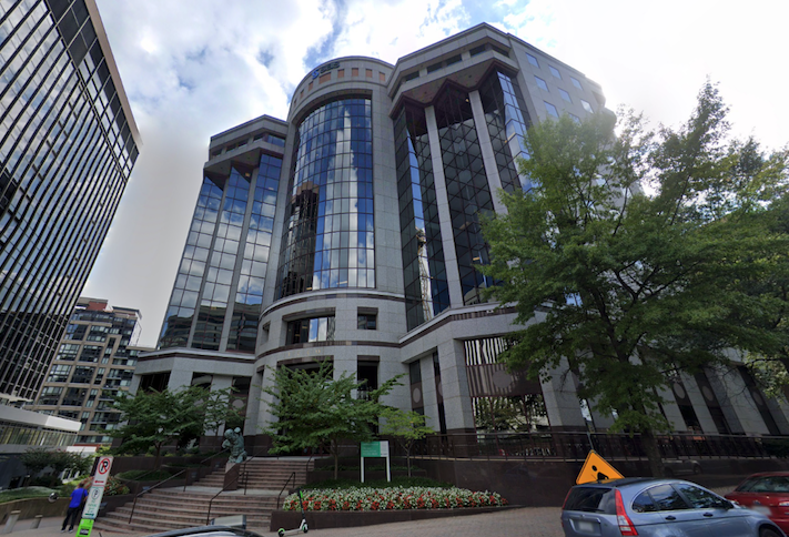 The office building at 1530 Wilson Blvd. in Rosslyn. 