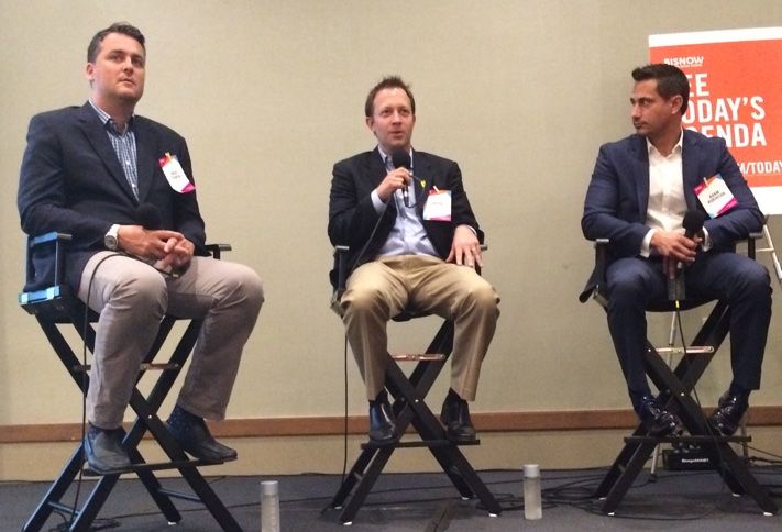 Panelists at Bisnow' Annual San Diego Construction & Development Forum