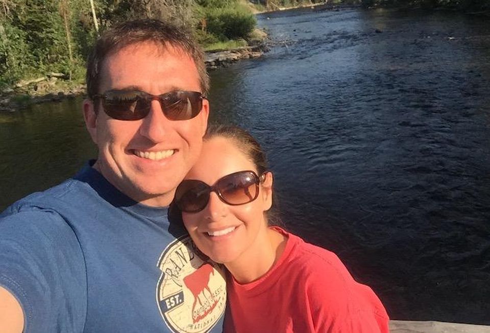 Fore Property Co.'s Jim Sullivan on vacation with his wife