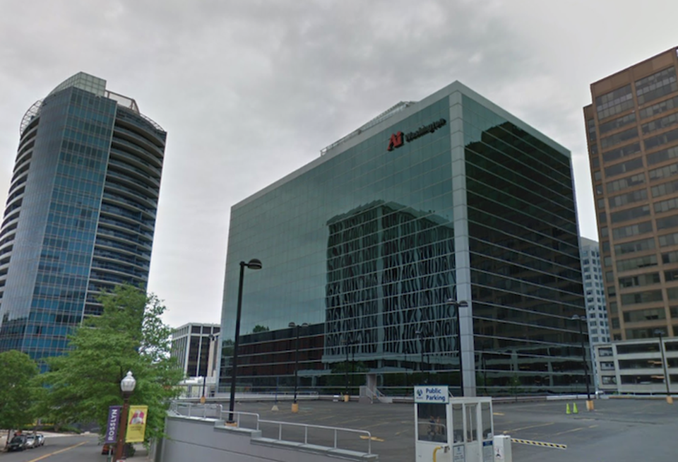 The Ames Center office building at 1820 North Fort Myer Drive