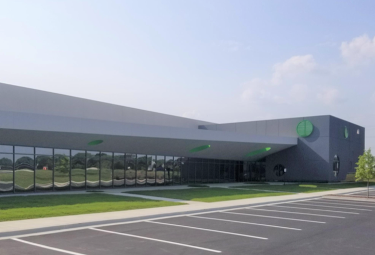 The existing data center on the Gallatin, Tennessee site where Evoque and Archer are planning a new project. 