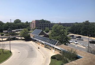 The Glenmont Metro station in east Montgomery County has little development around it. 