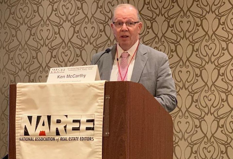 Cushman & Wakefield's Ken McCarthy at the NAREE 2019 conference