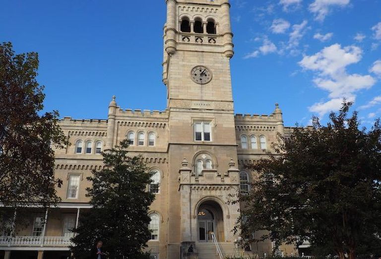 The Sherman Building, constructed in 1952, serves as AFRH's administrative offices. 